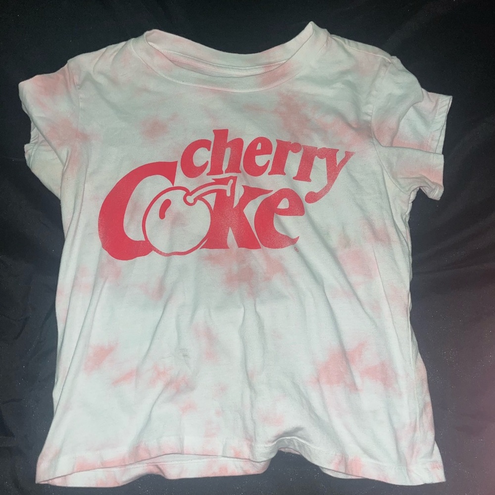 Cherry Coke crop top